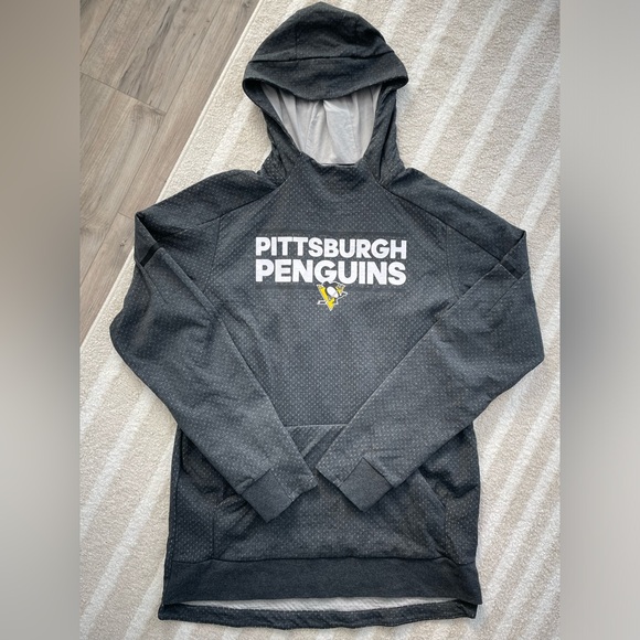 adidas Other - Pittsburgh Penguins NHL Adidas Climalite Hoodie - Size L